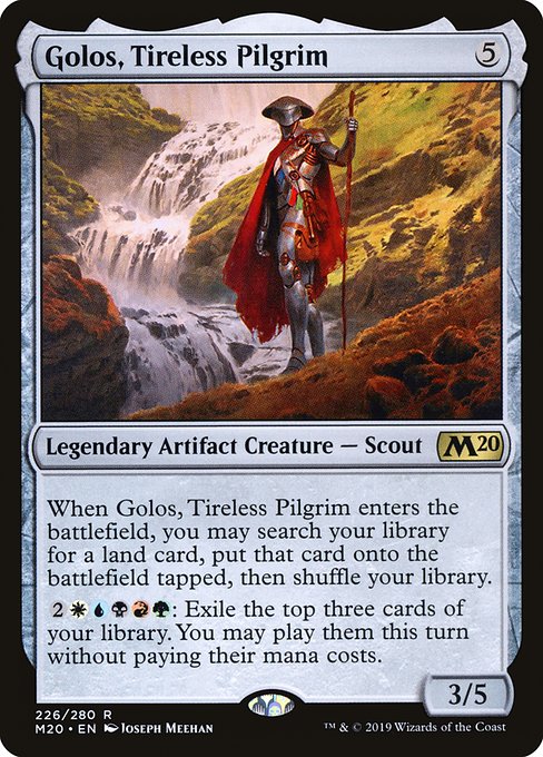 Golos, Tireless Pilgrim, art by Joseph Meehan