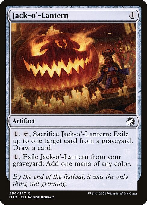 Jack-o'-Lantern, art by Josu Hernaiz