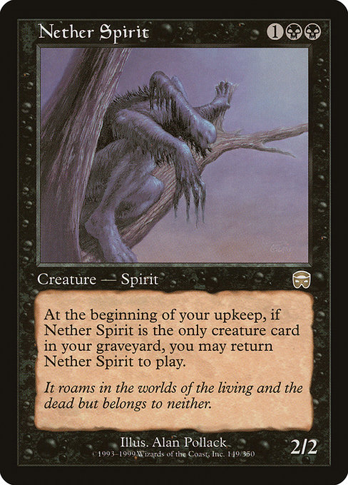 Nether Spirit, art by Alan Pollack