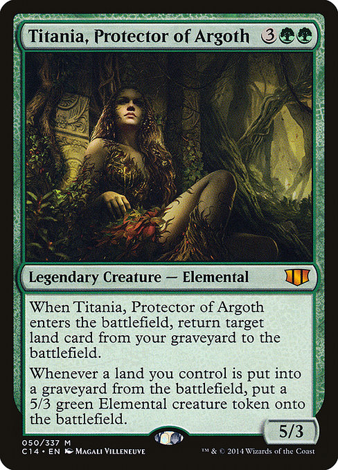 Titania, Protector of Argoth, art by Magali Villeneuve