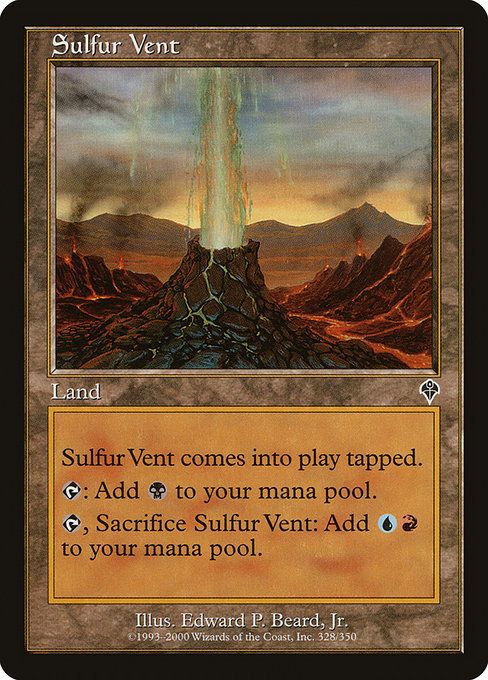 Sulfur Vent, art by Edward P. Beard, Jr.