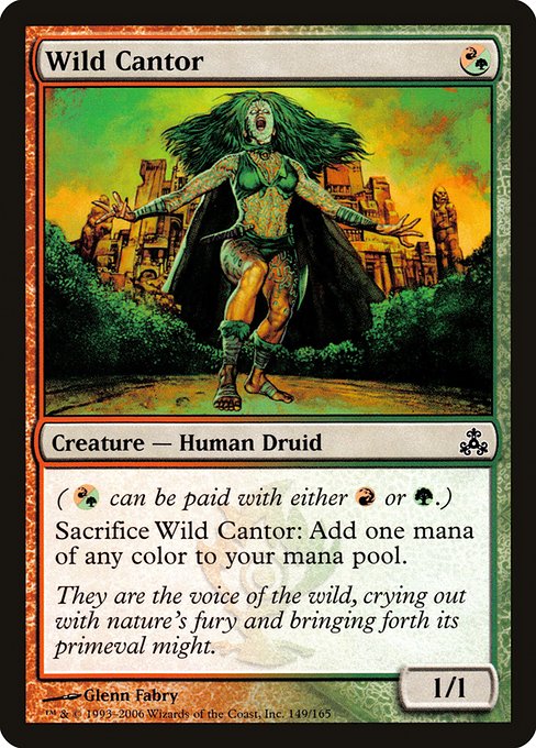 Wild Cantor, art by Glenn Fabry