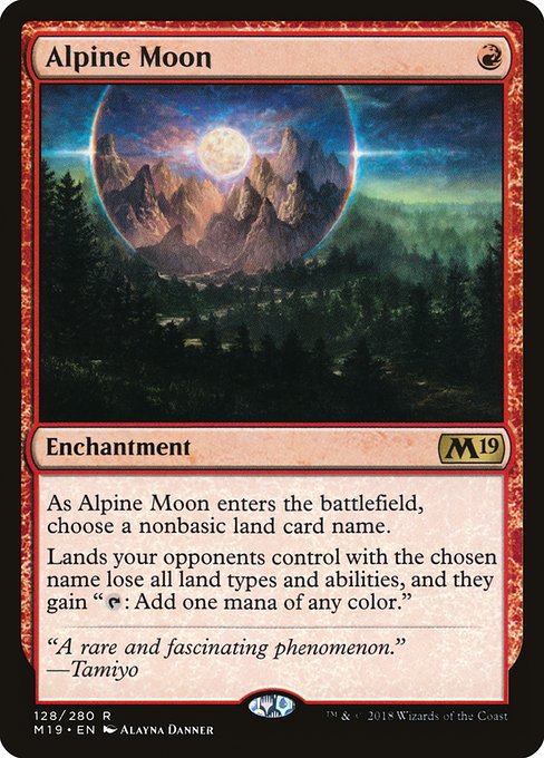 Alpine Moon, art by Alayna Danner