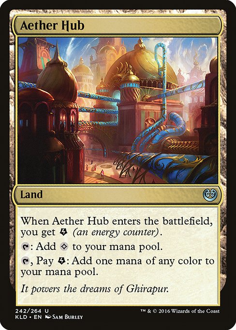 Aether Hub, art by Sam Burley