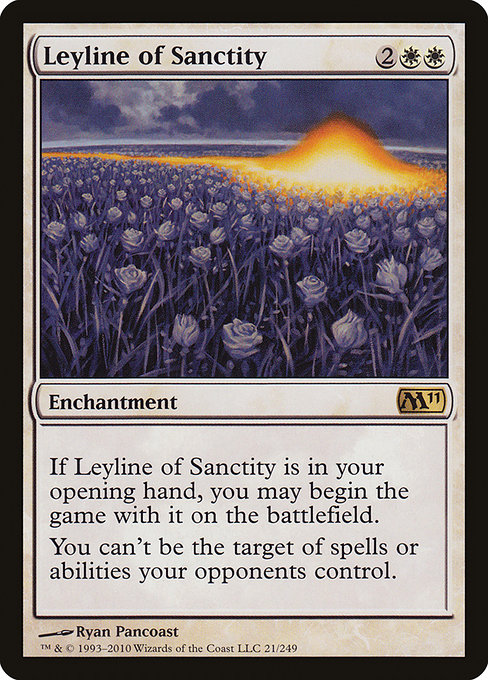 Leyline of Sanctity, art by Ryan Pancoast