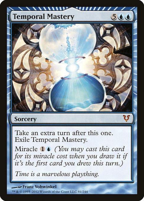Temporal Mastery, art by Franz Vohwinkel