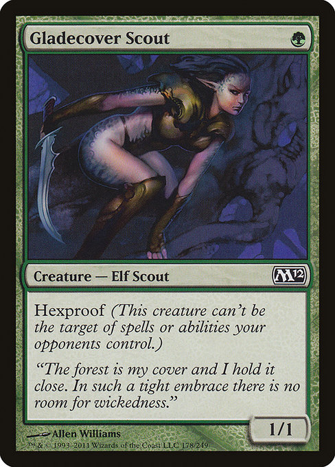 Gladecover Scout, art by Allen Williams