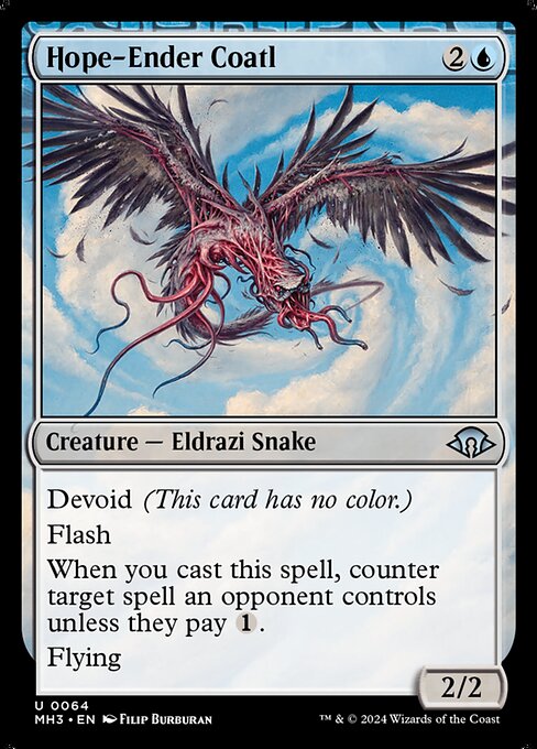 Hope-Ender Coatl, art by Filip Burburan