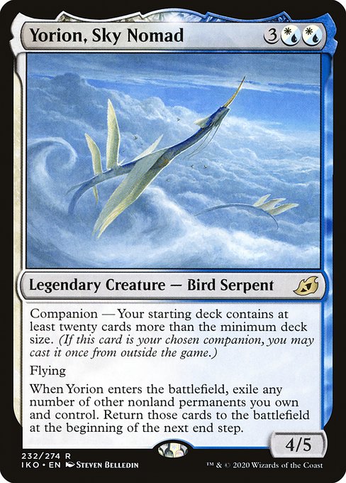 Yorion, Sky Nomad, art by Steven Belledin