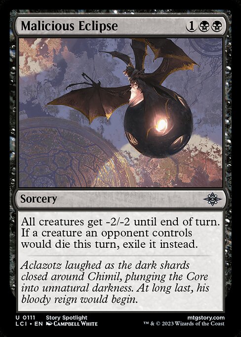 Malicious Eclipse, art by Campbell White