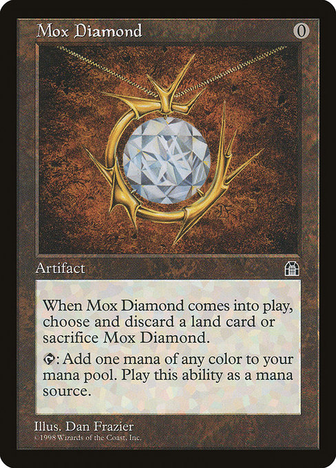 Mox Diamond, art by Dan Frazier