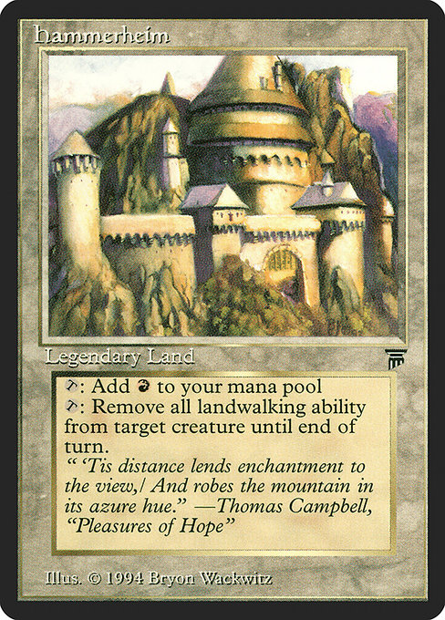 Hammerheim, art by Bryon Wackwitz
