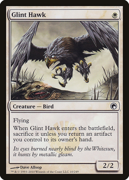 Glint Hawk, art by Dave Allsop