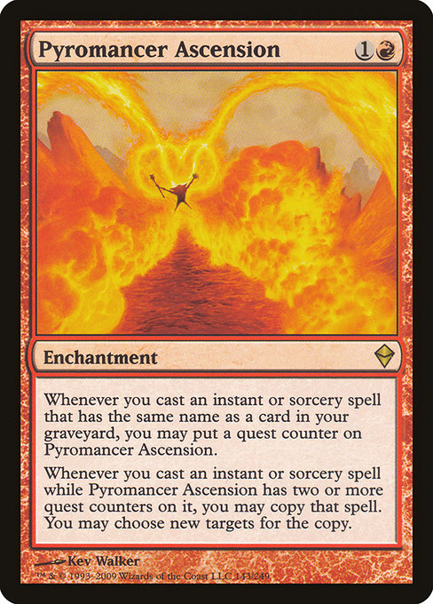 Pyromancer Ascension, art by Kev Walker