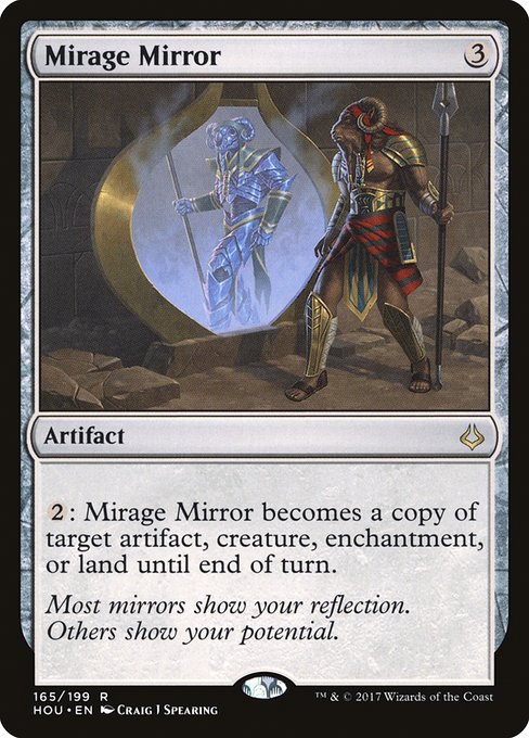 Mirage Mirror, art by Craig J Spearing