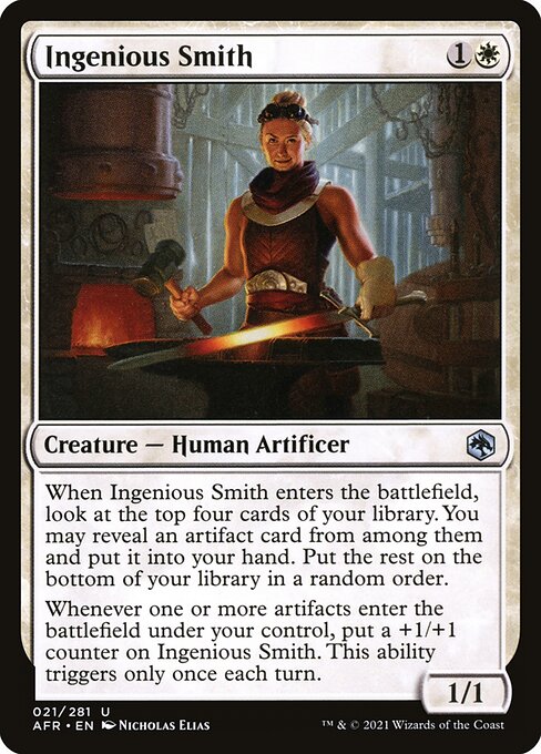 Ingenious Smith, art by Nicholas Elias