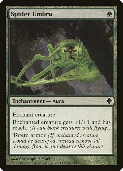 Spider Umbra, art by Christopher Moeller