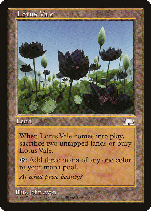 Lotus Vale, art by John Avon