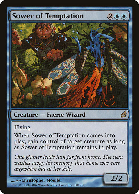 Sower of Temptation, art by Christopher Moeller