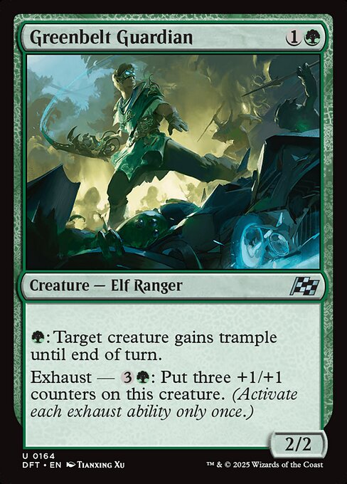 Greenbelt Guardian, art by Tianxing Xu