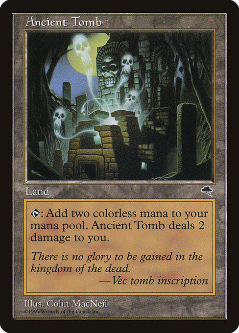 Ancient Tomb, art by Colin MacNeil