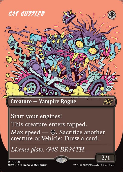 Gas Guzzler, art by Sam McKenzie