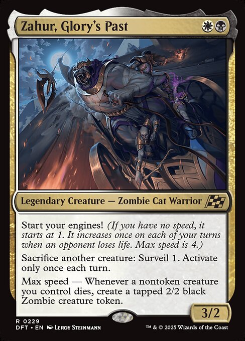 Zahur, Glory's Past, art by Leroy Steinmann