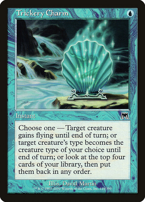 Trickery Charm, art by David Martin