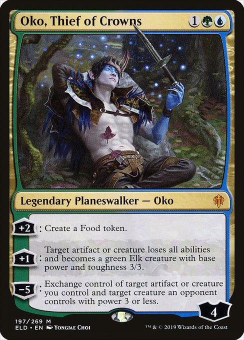 Oko, Thief of Crowns, art by Yongjae Choi
