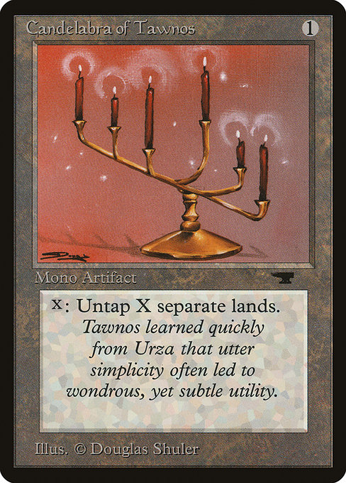 Candelabra of Tawnos, art by Douglas Shuler