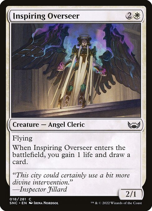 Inspiring Overseer, art by Irina Nordsol