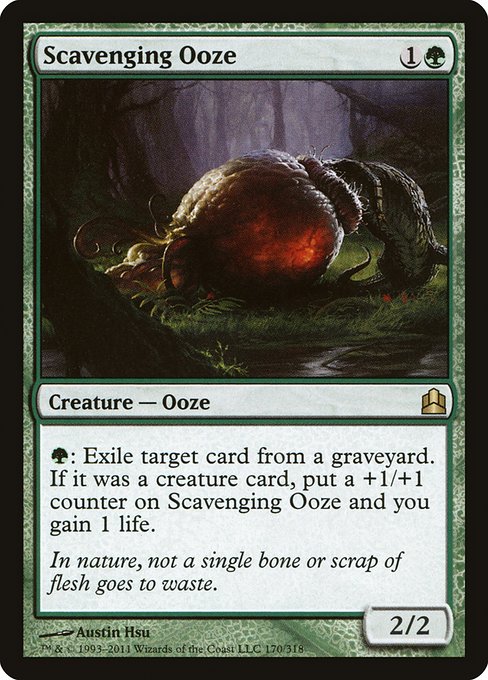 Scavenging Ooze, art by Austin Hsu