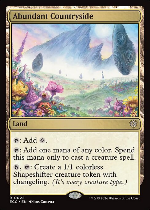 Abundant Countryside, art by Iris Compiet