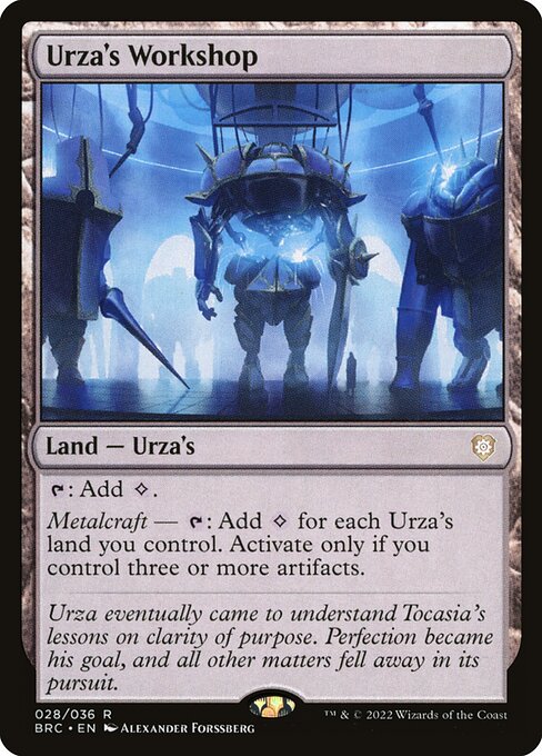 Urza's Workshop, art by Alexander Forssberg
