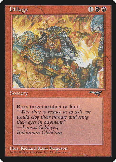 Pillage, art by Richard Kane Ferguson