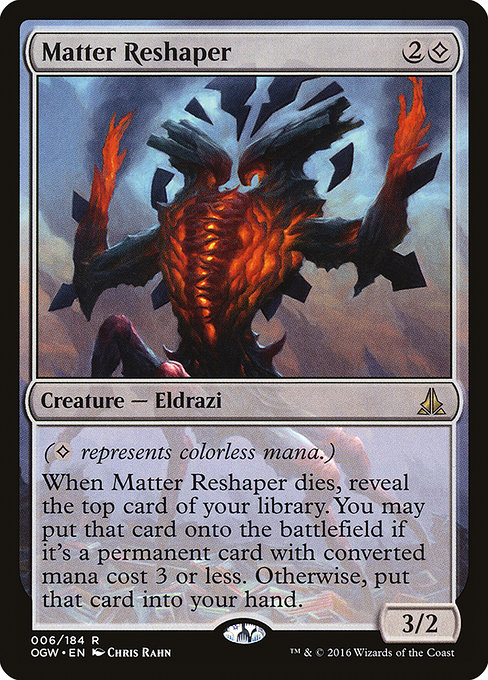 Matter Reshaper, art by Chris Rahn