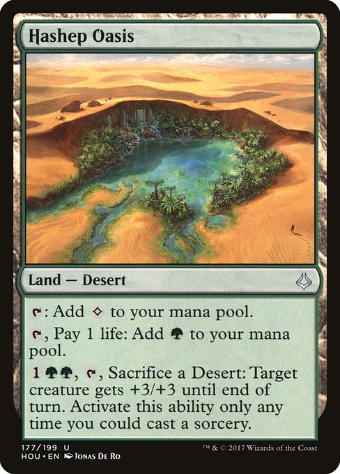 Hashep Oasis, art by Jonas De Ro