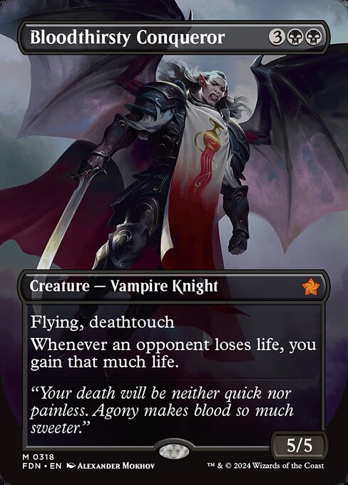 Bloodthirsty Conqueror, art by Alexander Mokhov