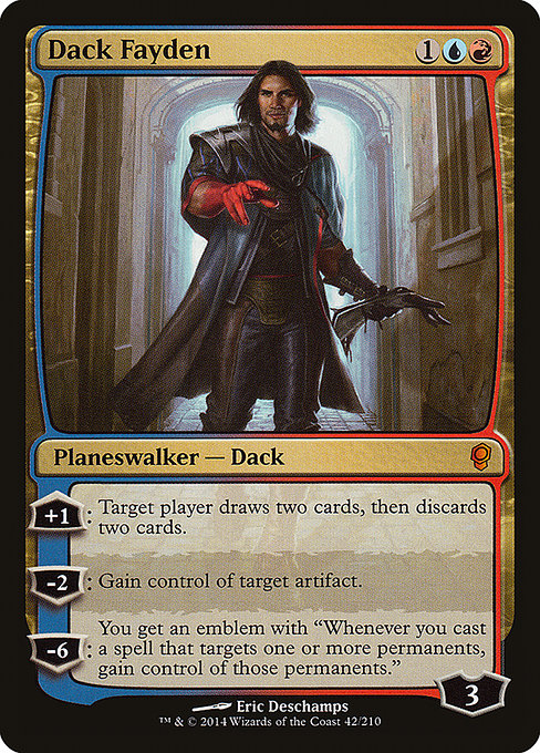 Dack Fayden, art by Eric Deschamps