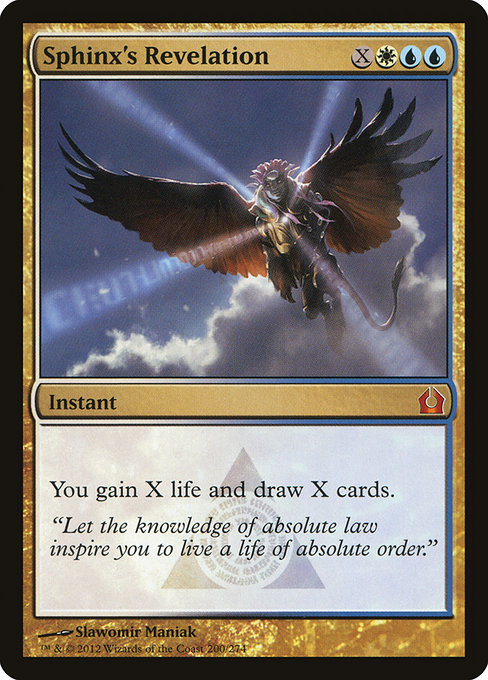 Sphinx's Revelation, art by Slawomir Maniak