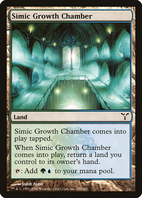 Simic Growth Chamber, art by John Avon