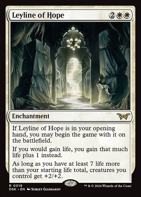 Leyline of Hope, art by Sergey Glushakov