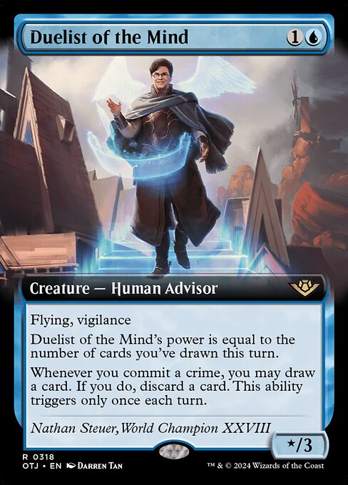 Duelist of the Mind, art by Darren Tan
