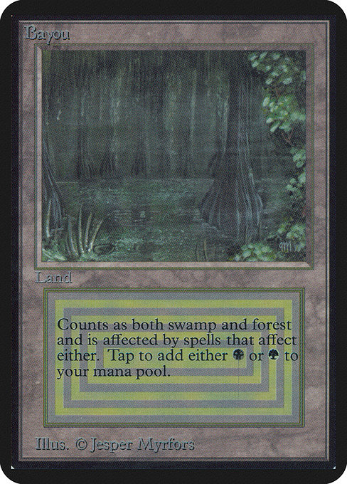 Bayou, art by Jesper Myrfors