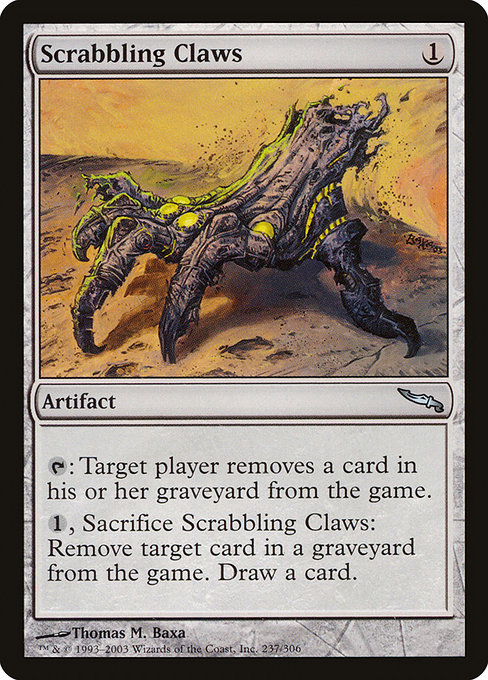 Scrabbling Claws, art by Thomas M. Baxa