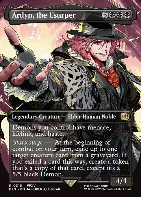 Ardyn, the Usurper, art by Roberto Ferrari