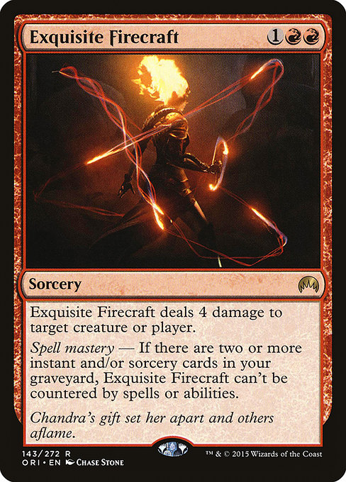 Exquisite Firecraft, art by Chase Stone
