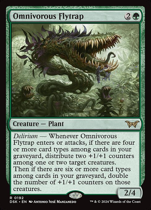 Omnivorous Flytrap, art by Antonio José Manzanedo