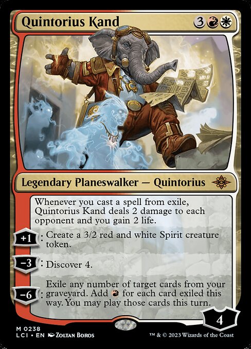Quintorius Kand, art by Zoltan Boros