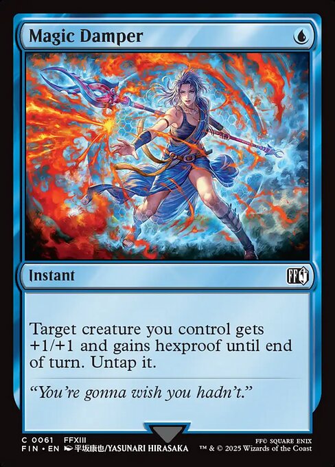 Magic Damper, art by YASUNARI HIRASAKA